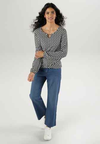 Aniston SELECTED Shirt in Black