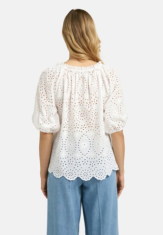 Milano Italy Bluse in Weiß