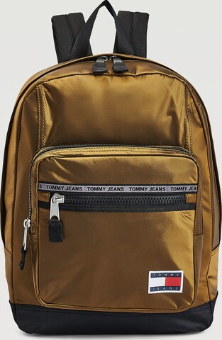 Tommy Jeans Rucksack in Bronze: front