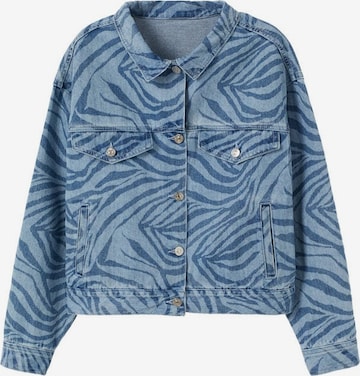 MANGO Between-Season Jacket 'Trueno' in Blue: front