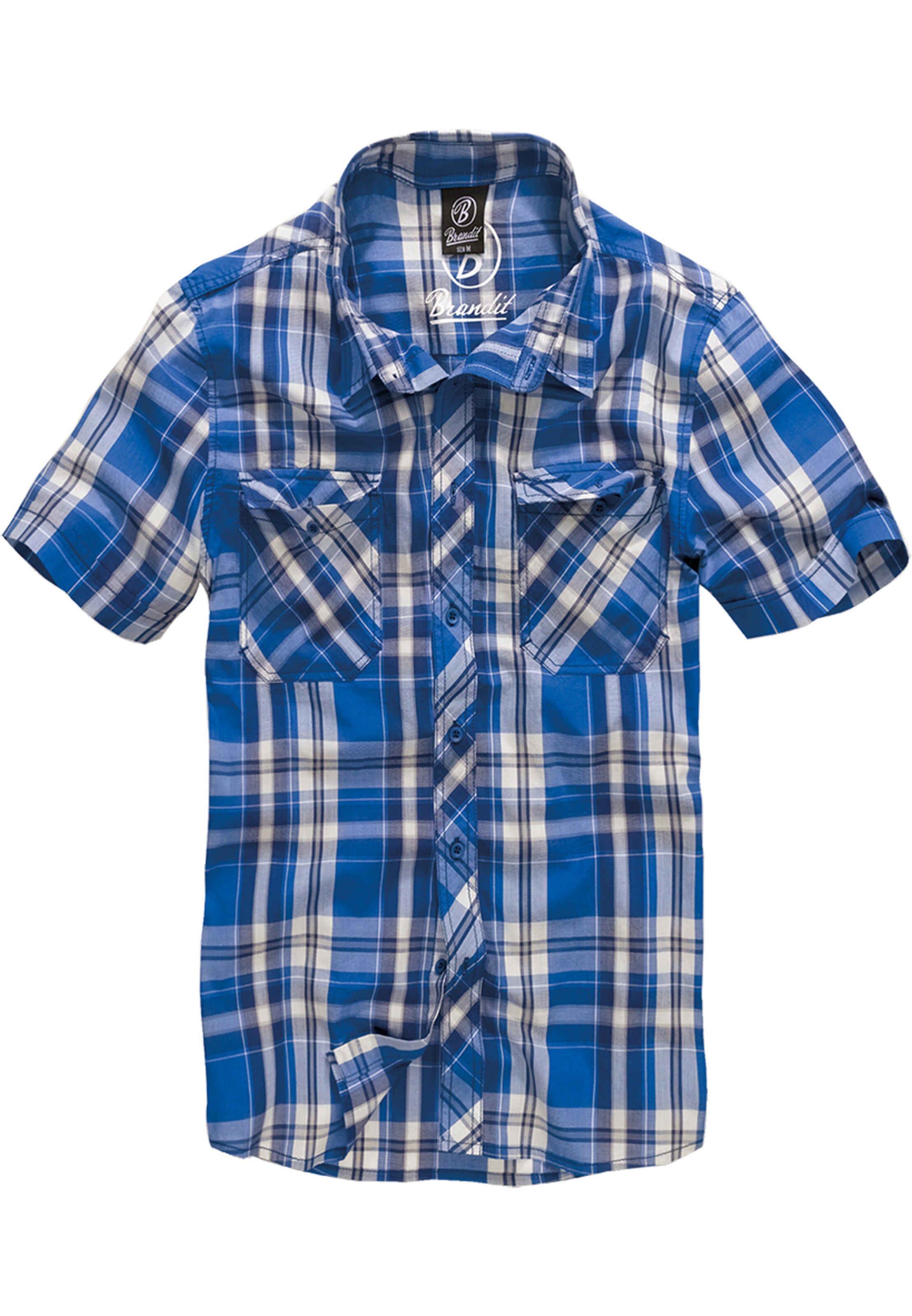 Camicia 'Roadstar' di Brandit in blu: frontale