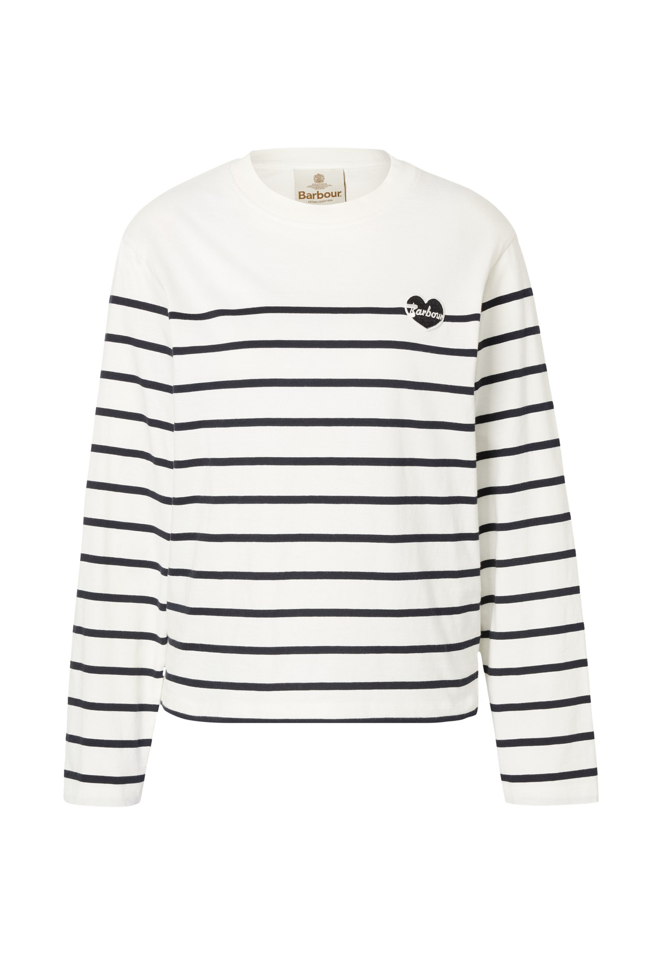 Barbour Shirt 'Harling' in XS in Navy / Off white, Item view
