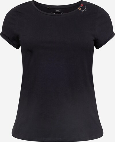 Ragwear Plus Shirt 'FLORAH' in Black, Item view