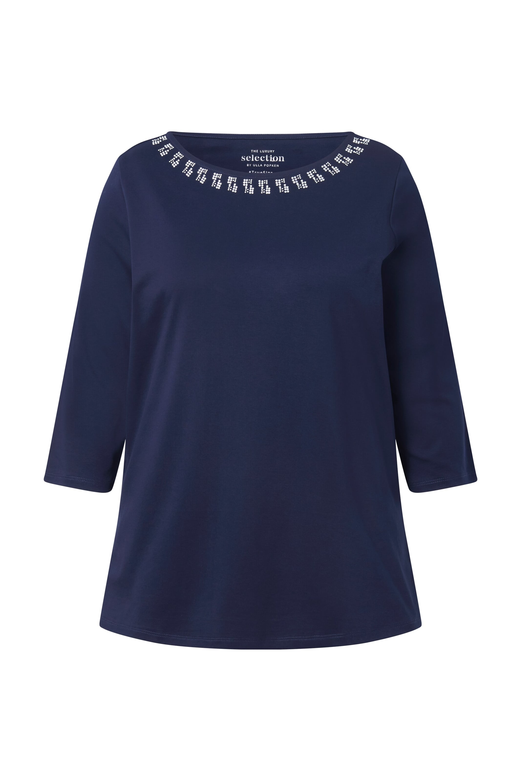 Ulla Popken Koszulka w kolorze niebieski: przód