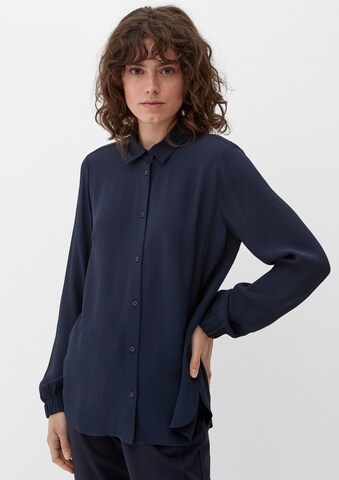 s.Oliver Blouse in Blue: front