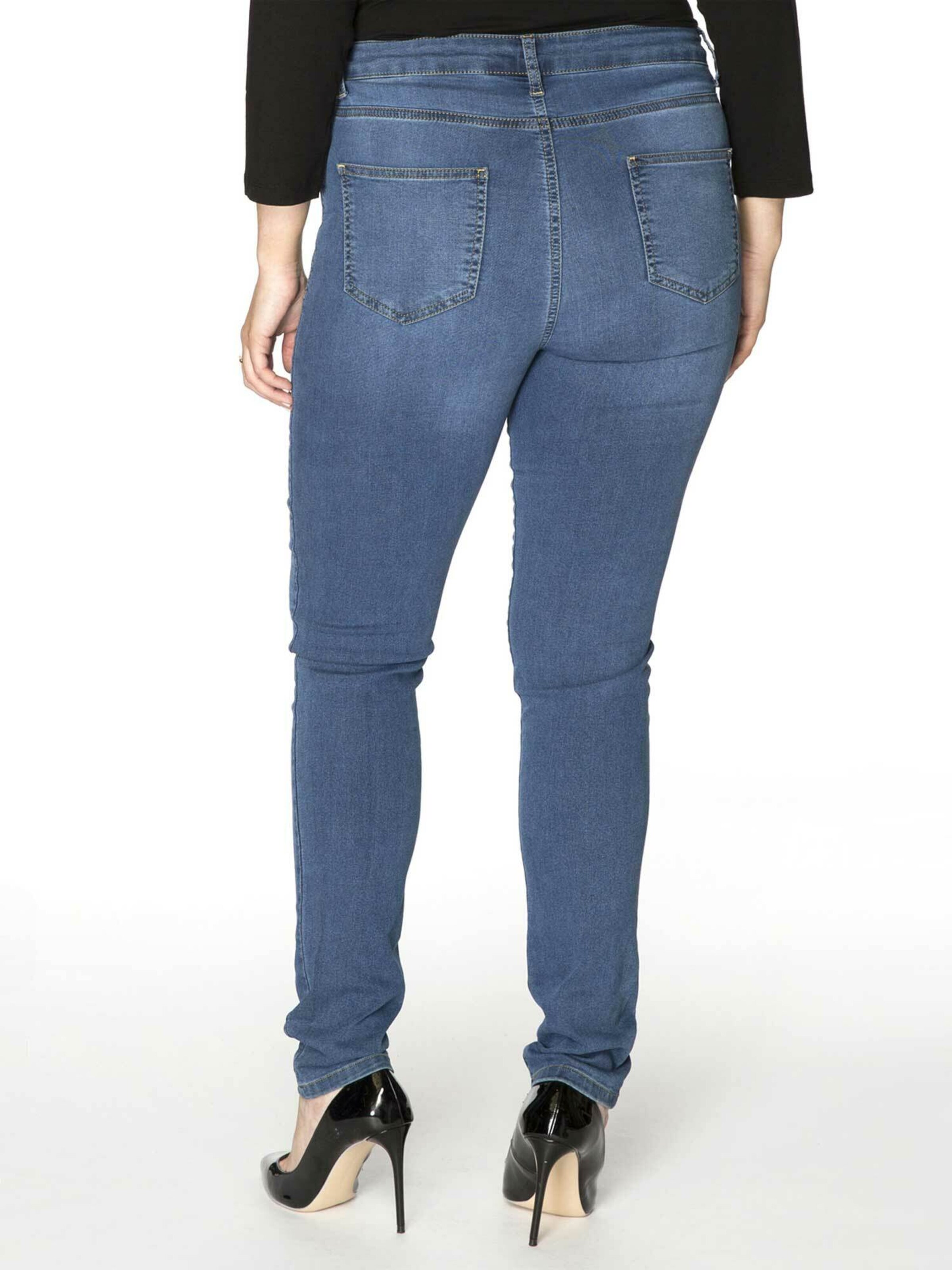 Frauen Jeans Yoek Jeans 'Noa' in Blau - EJ67503