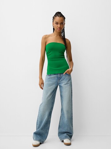 Top di Bershka in verde