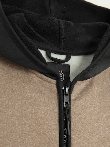 Cool Club - Sudadera con cremallera en beige