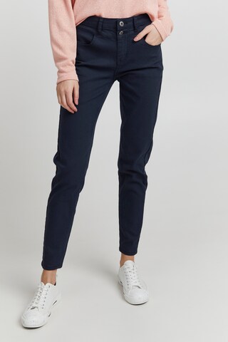 Oxmo Slimfit Jeans in Blauw: voorkant