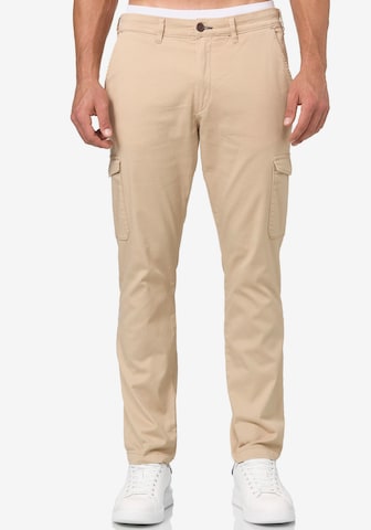 INDICODE Cargohose in Beige: predná strana