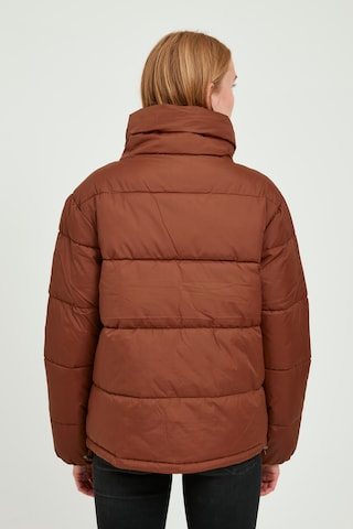 b.young Between-Season Jacket 'BYBOMINA PUFFER' in Brown