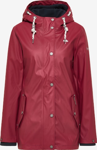 Schmuddelwedda Weatherproof jacket in Red: front