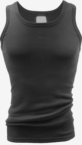 Maillot de corps Clark Crown en noir : devant