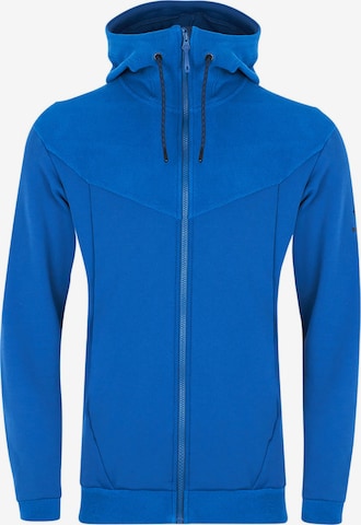 BLACKYAK Athletic Fleece Jacket 'Yakalo' in Blue: front