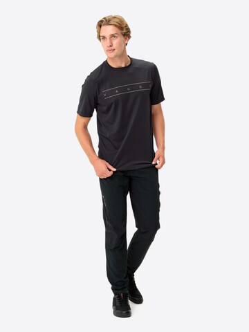 VAUDE Funktionsshirt 'Qimsa' in Schwarz