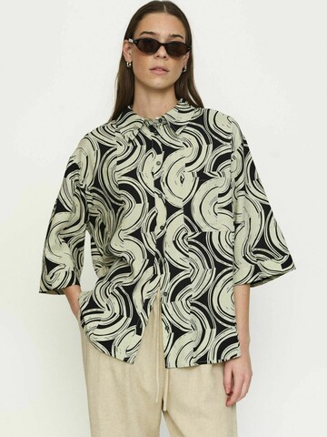 T-shirt ' SREdie ' Soft Rebels en noir : devant