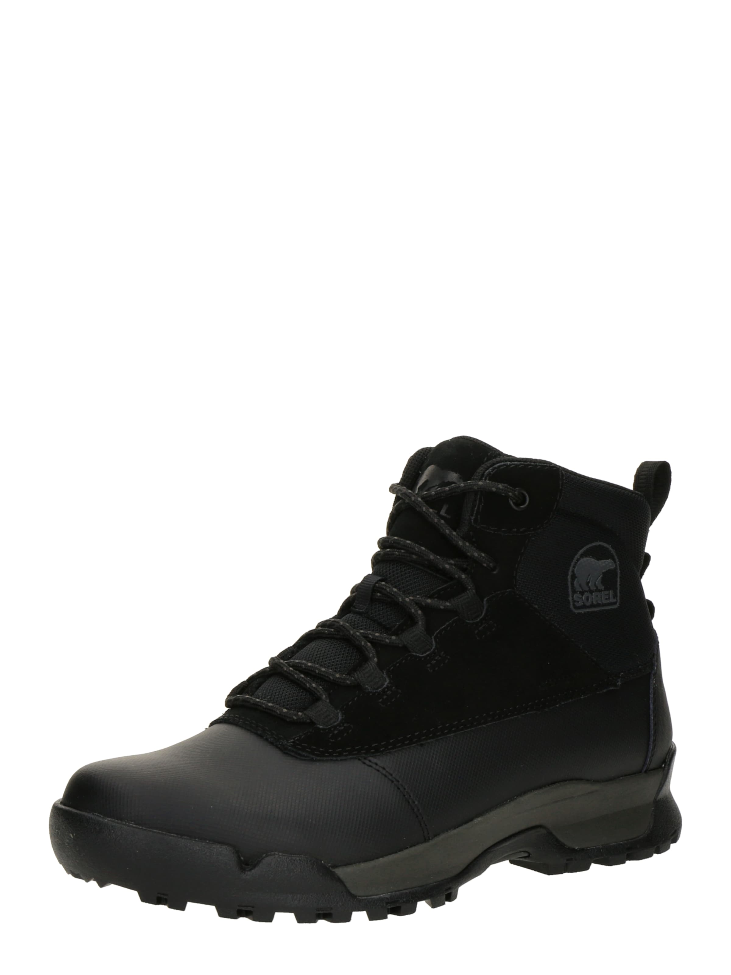 Bocanci cu șireturi 'Buxton Lite' de la SOREL pe negru: față