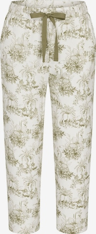 TRIUMPH Pyjamahose ' Red Label Mix & Match ' in Grün: Vorderseite