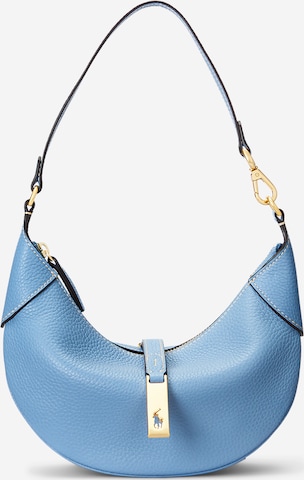 Polo Ralph Lauren - Bolso de hombro en azul: frente