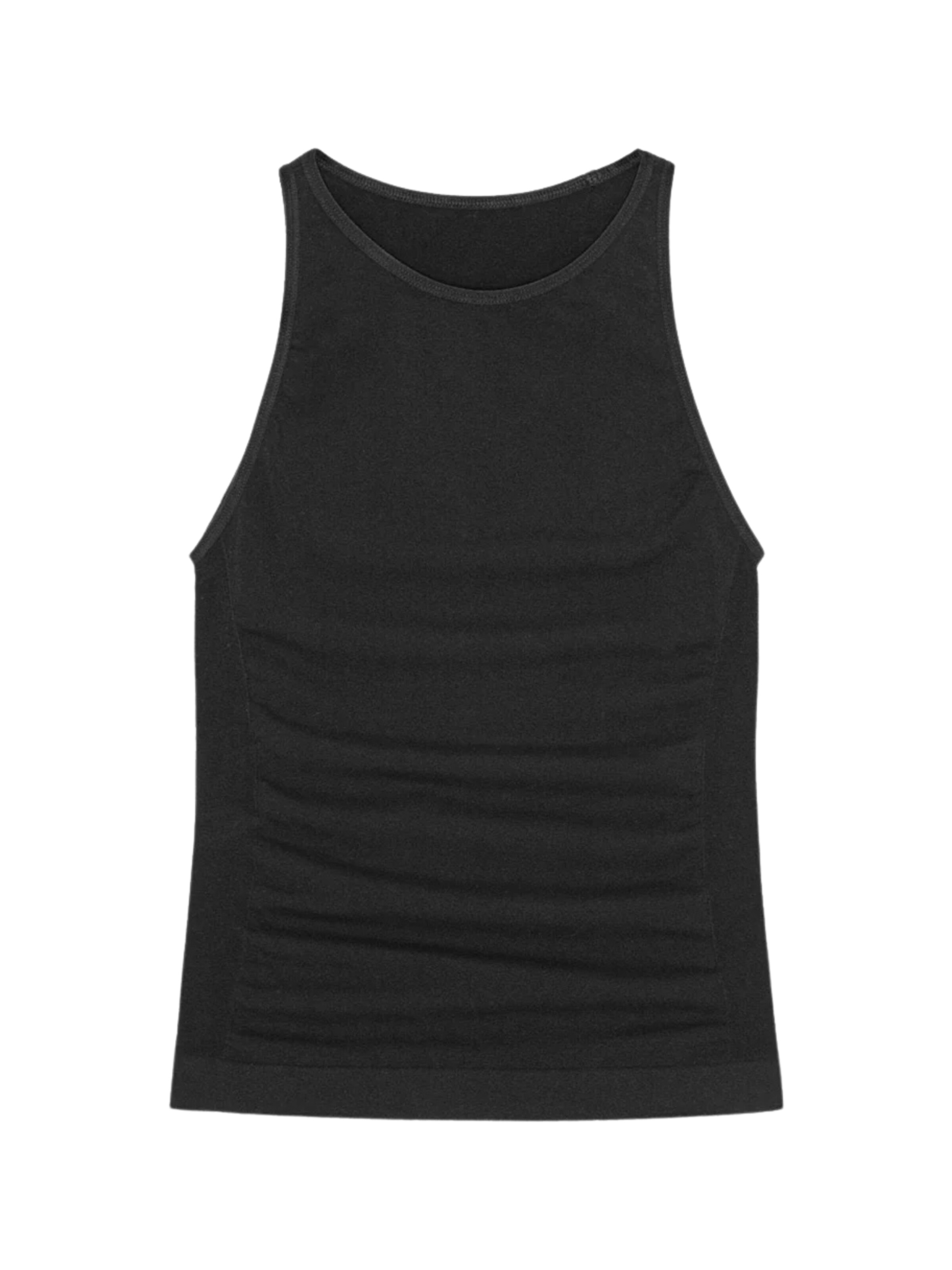 moshi moshi mind Tričko ' Prana ' – černá: přední strana