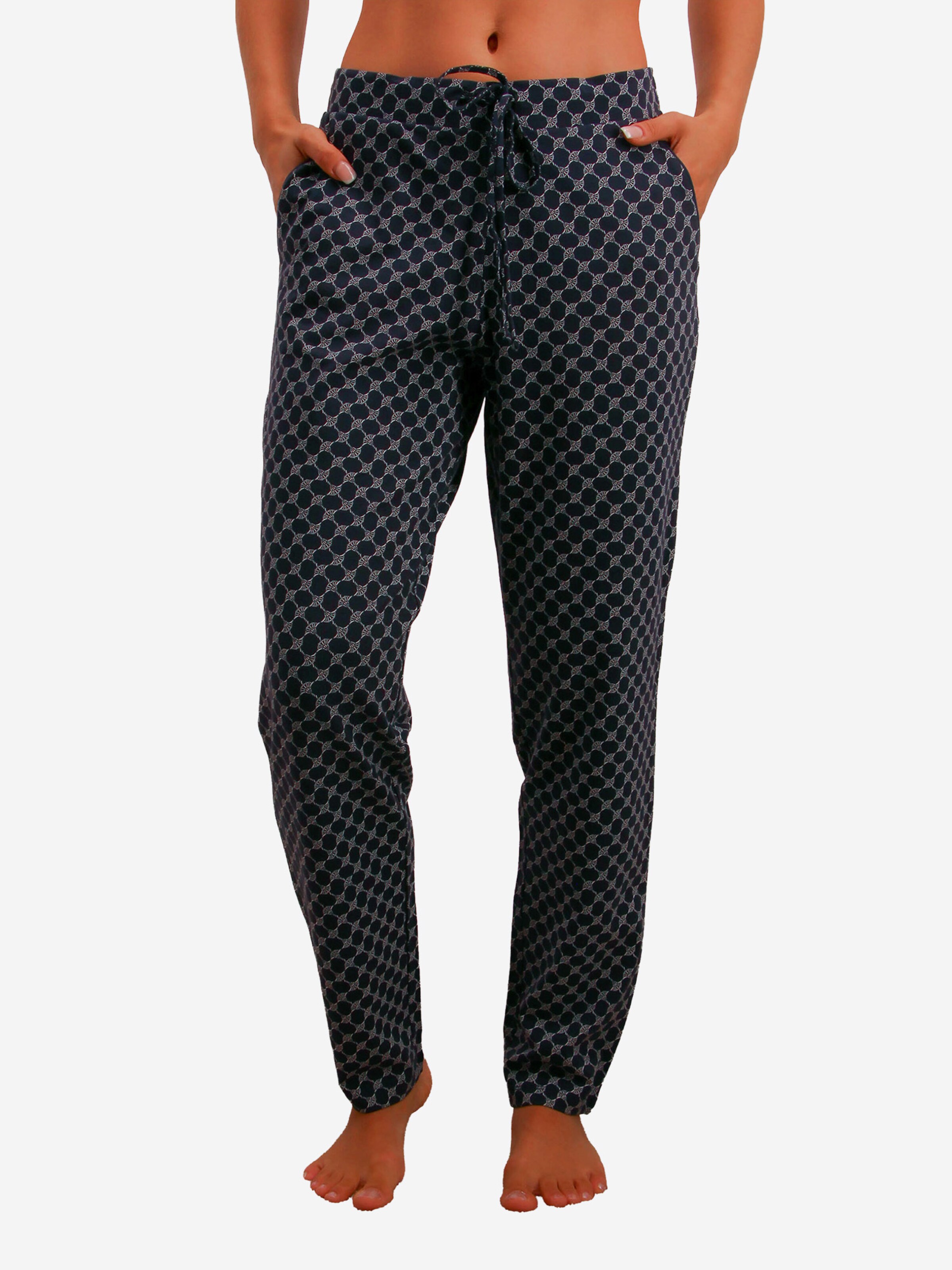 JOOP! Pyjamabroek 'Cosy' in Blauw: voorkant
