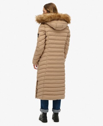 Manteau mi-saison 'Fuji' Superdry en beige