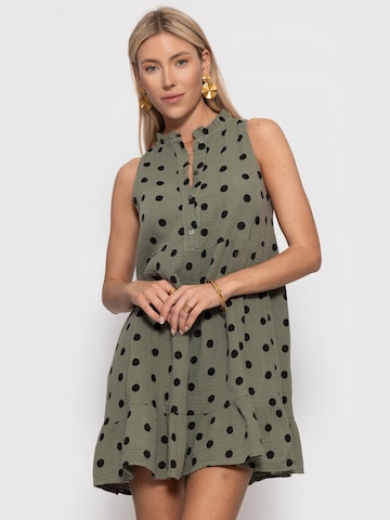 SASSYCLASSY Dress in Green: front