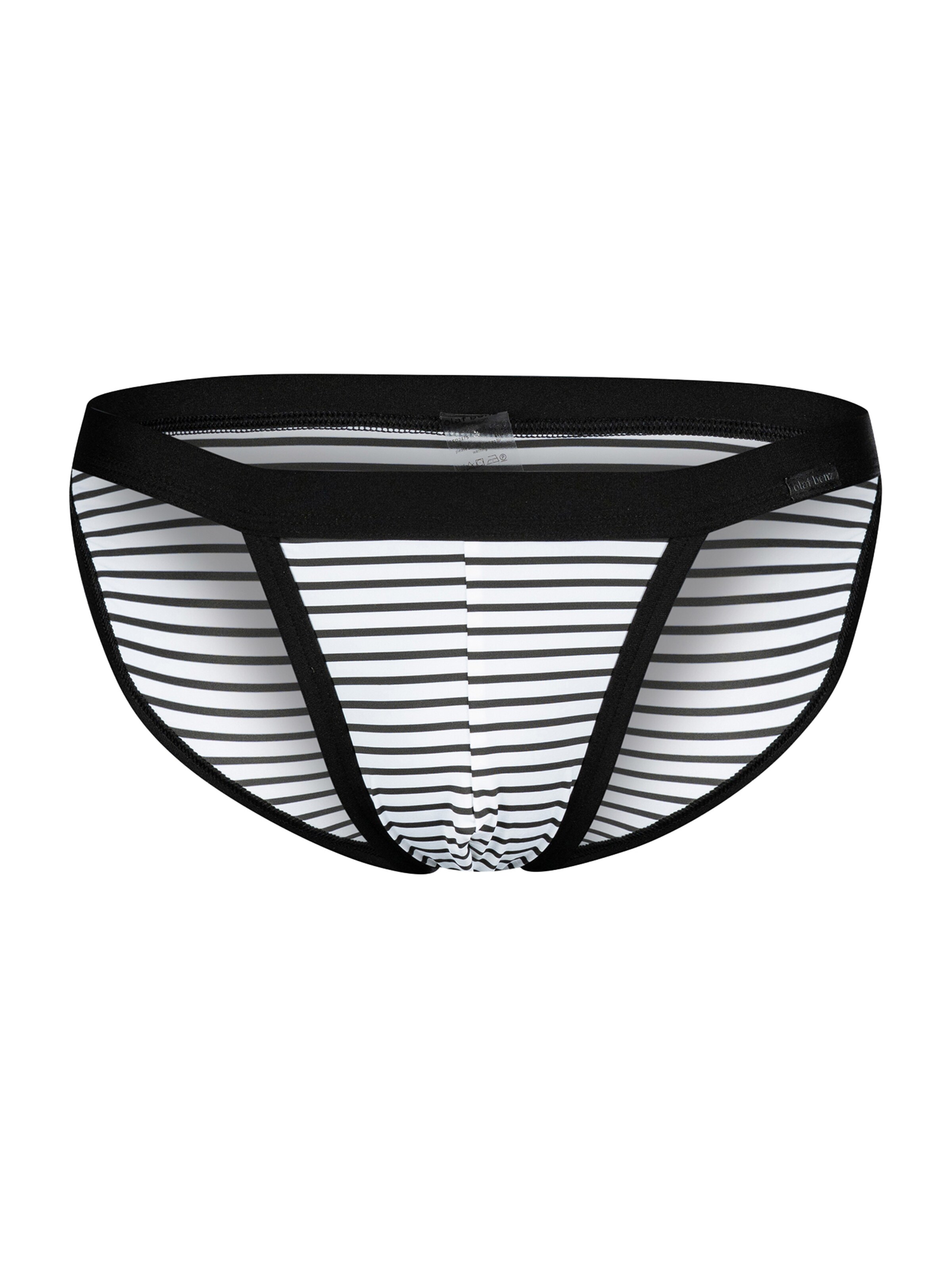 Olaf Benz Slip ' RED2475 Riotanga ' in Zwart: voorkant