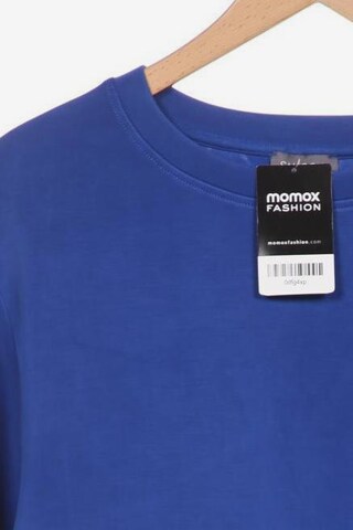 SAMOON Sweatshirt & Zip-Up Hoodie in 4XL in Blue