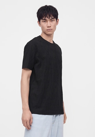 ARMANI EXCHANGE Тениска в черно