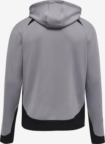 Hummel Athletic Zip-Up Hoodie in Grey