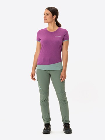 VAUDE Performance shirt 'Sveit' in Purple