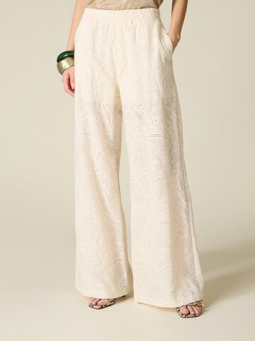 oltre Baggy Broek in Wit