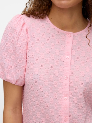 Camicia da donna 'VMFlolwer' di VERO MODA in rosa