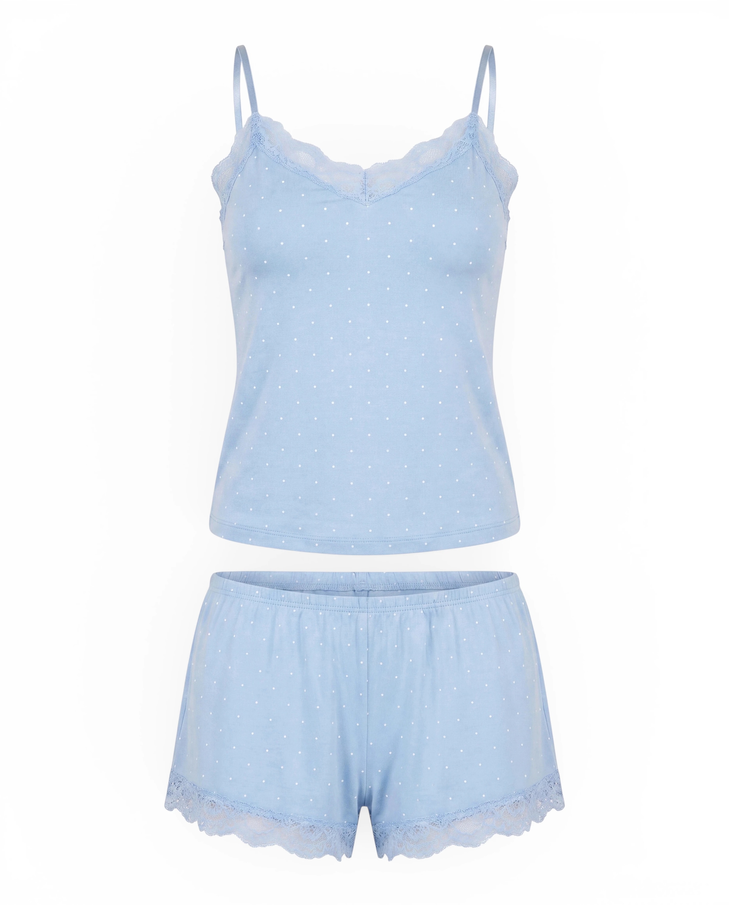 Hunkemöller Shorty 'Nana' in Blue: front