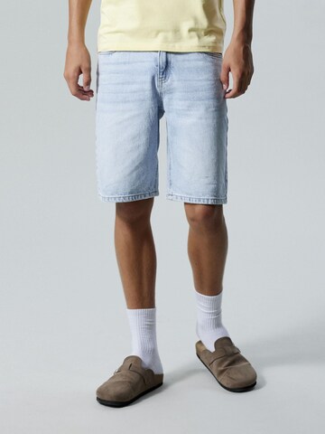 Regular Jean NAME IT en bleu : devant