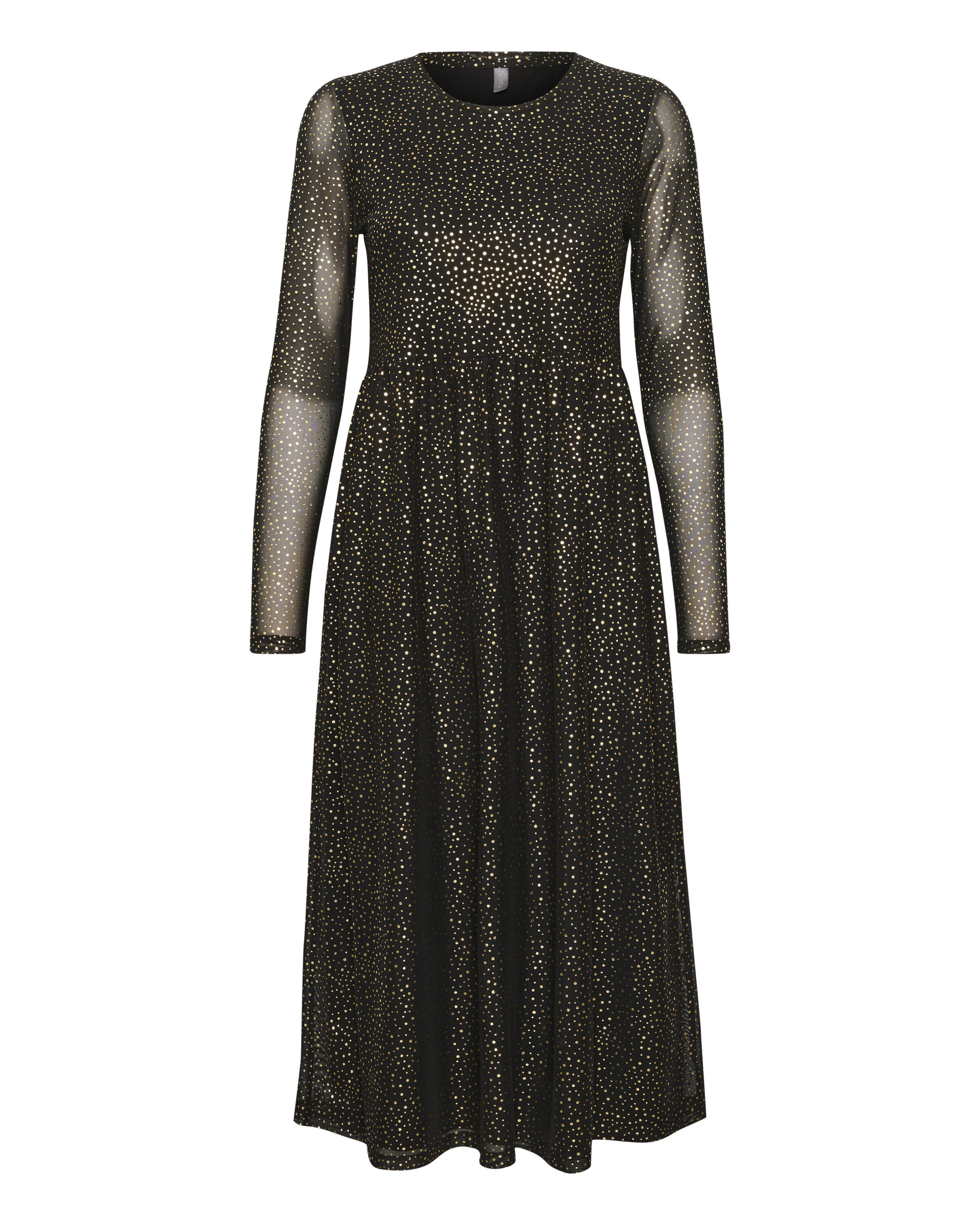 CULTURE Kjole 'Melida' i sort: forside