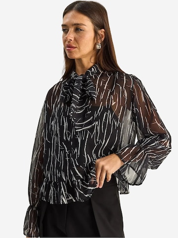 Bianco Lucci Blouse in Black