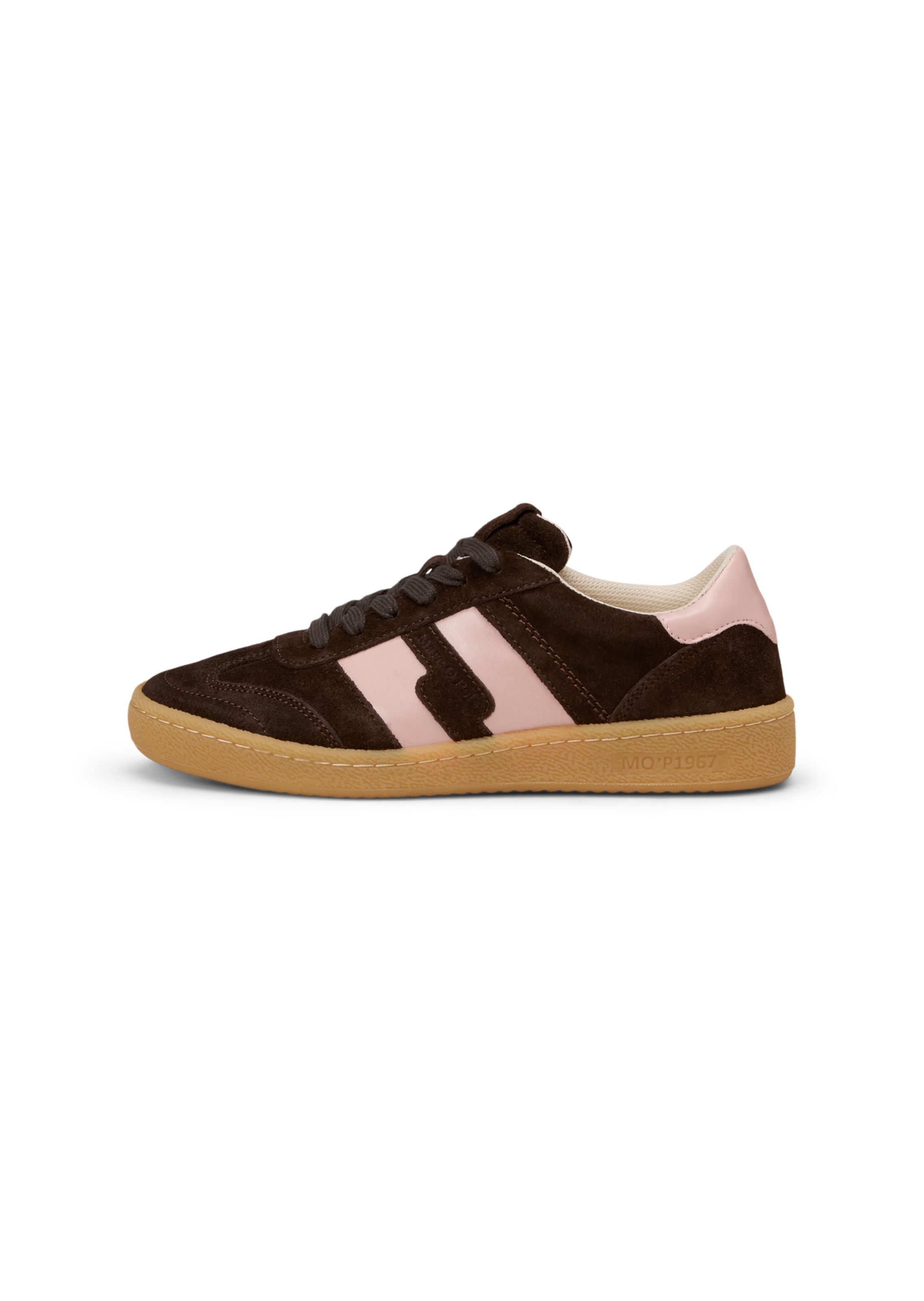 Marc O'Polo Platform trainers 'Court' in Brown: front