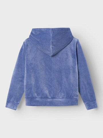 NAME IT Zip-Up Hoodie in Blue