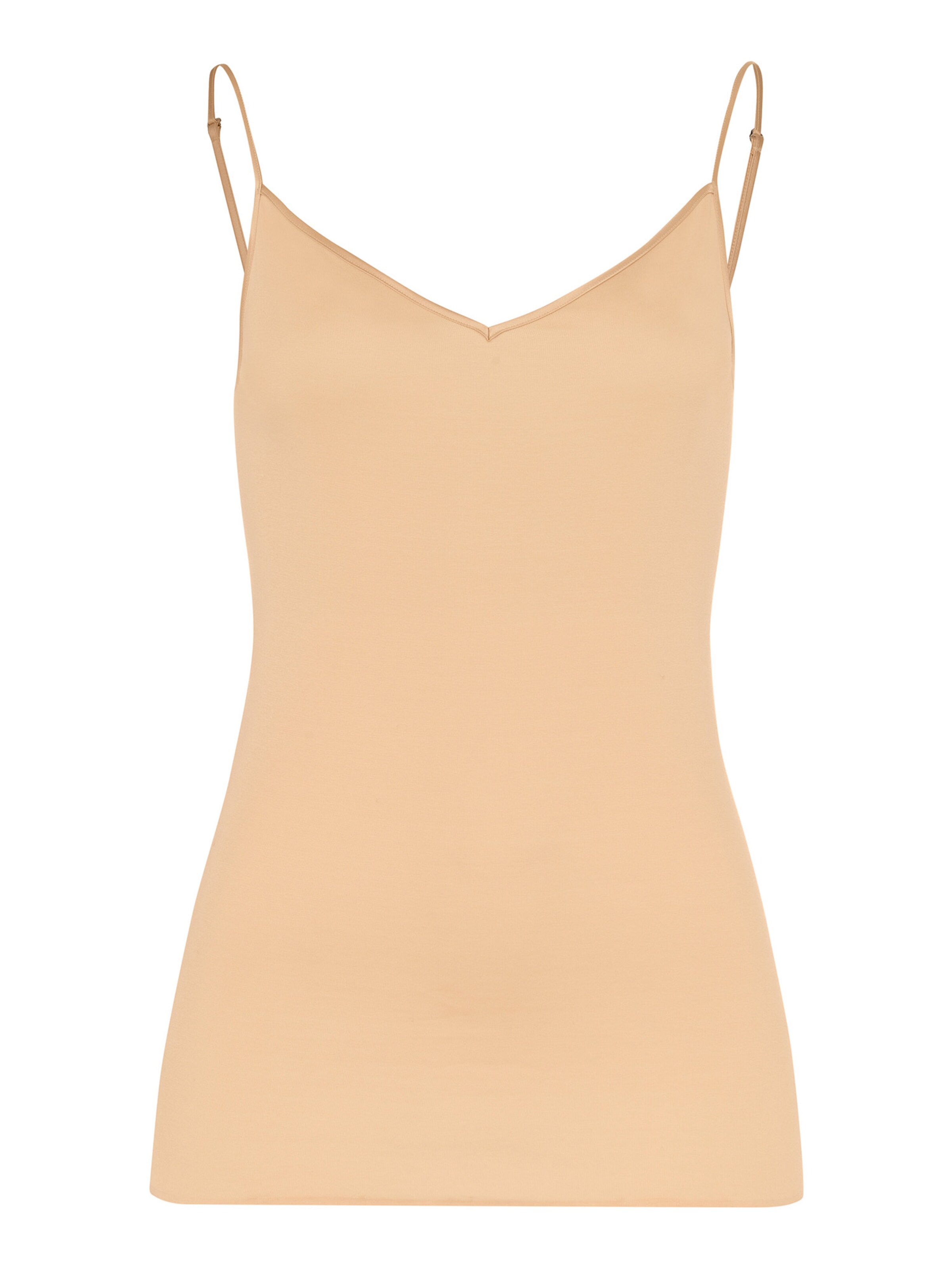 Haut ' Cotton Seamless ' Hanro en beige : devant