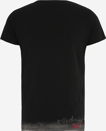 Key Largo Shirt 'MT ALIVE' in Black