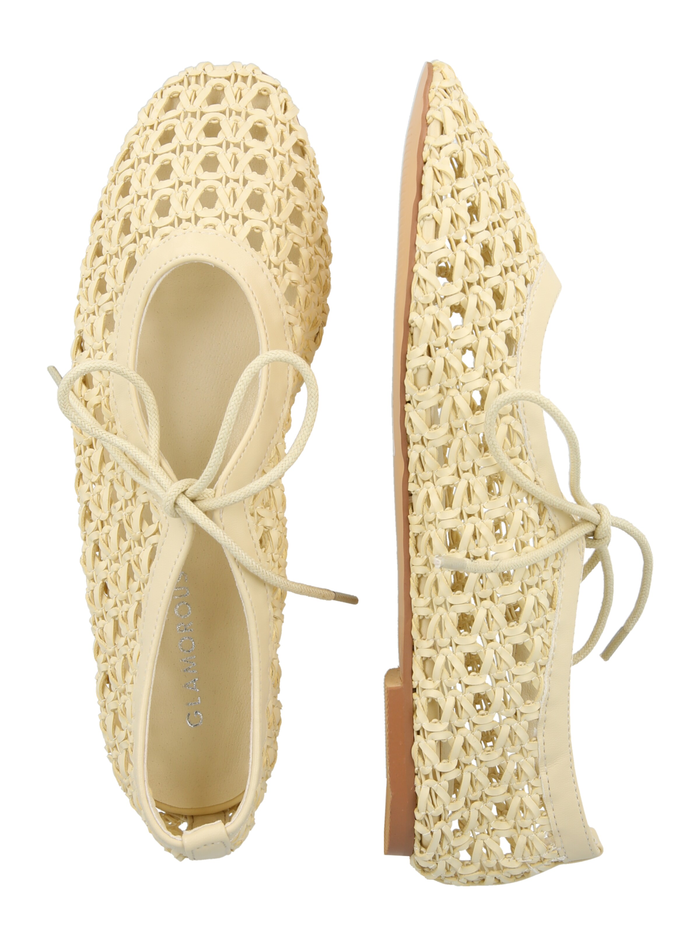 GLAMOROUS - Bailarinas con hebilla en beige
