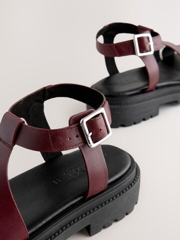 Sandalo con cinturino di Next in rosso