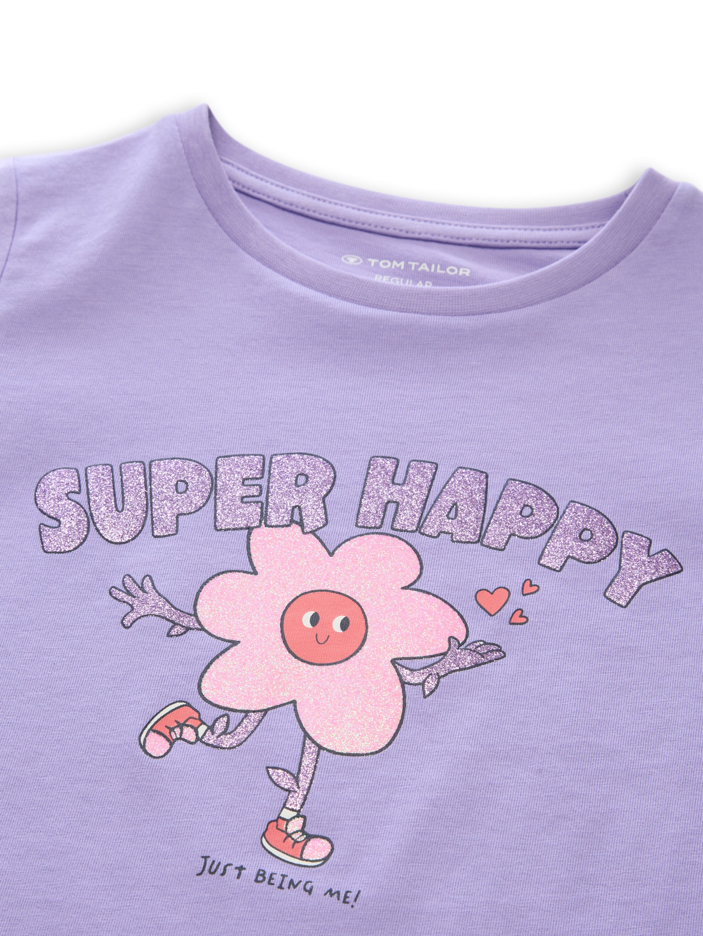 T-Shirt TOM TAILOR en violet