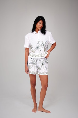 South Beach Blouse in White