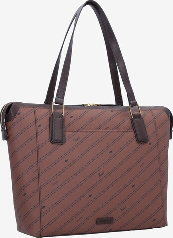 Cabas 'Jacqueline' FOSSIL en marron