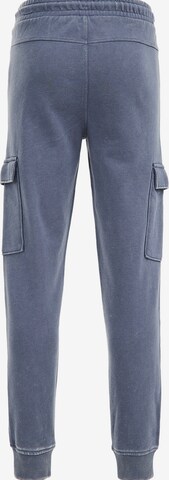 WE Fashion Tapered Trousers in Blue