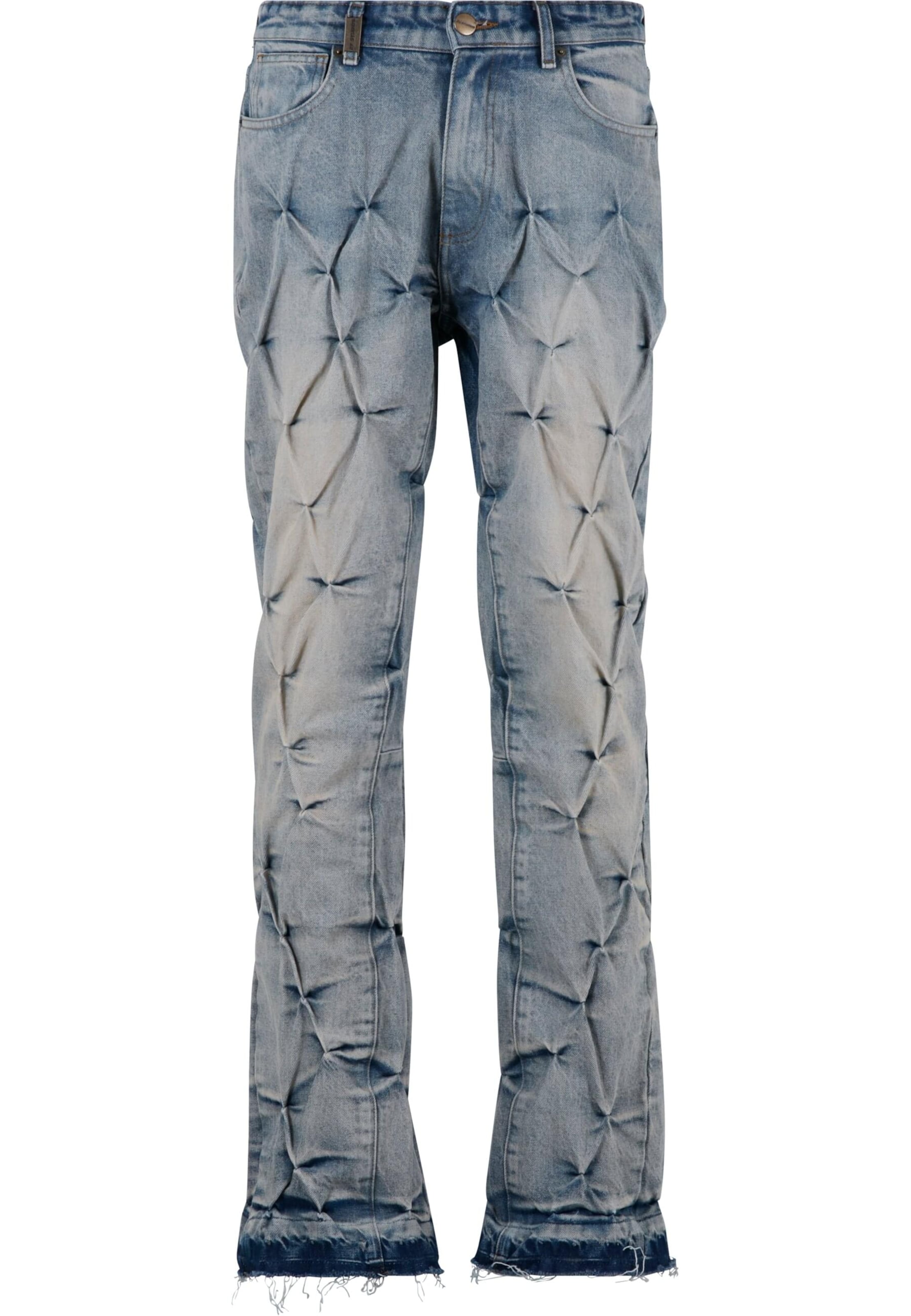 2Y Studios Zvonový Džíny 'Lorandor' – modrá: přední strana