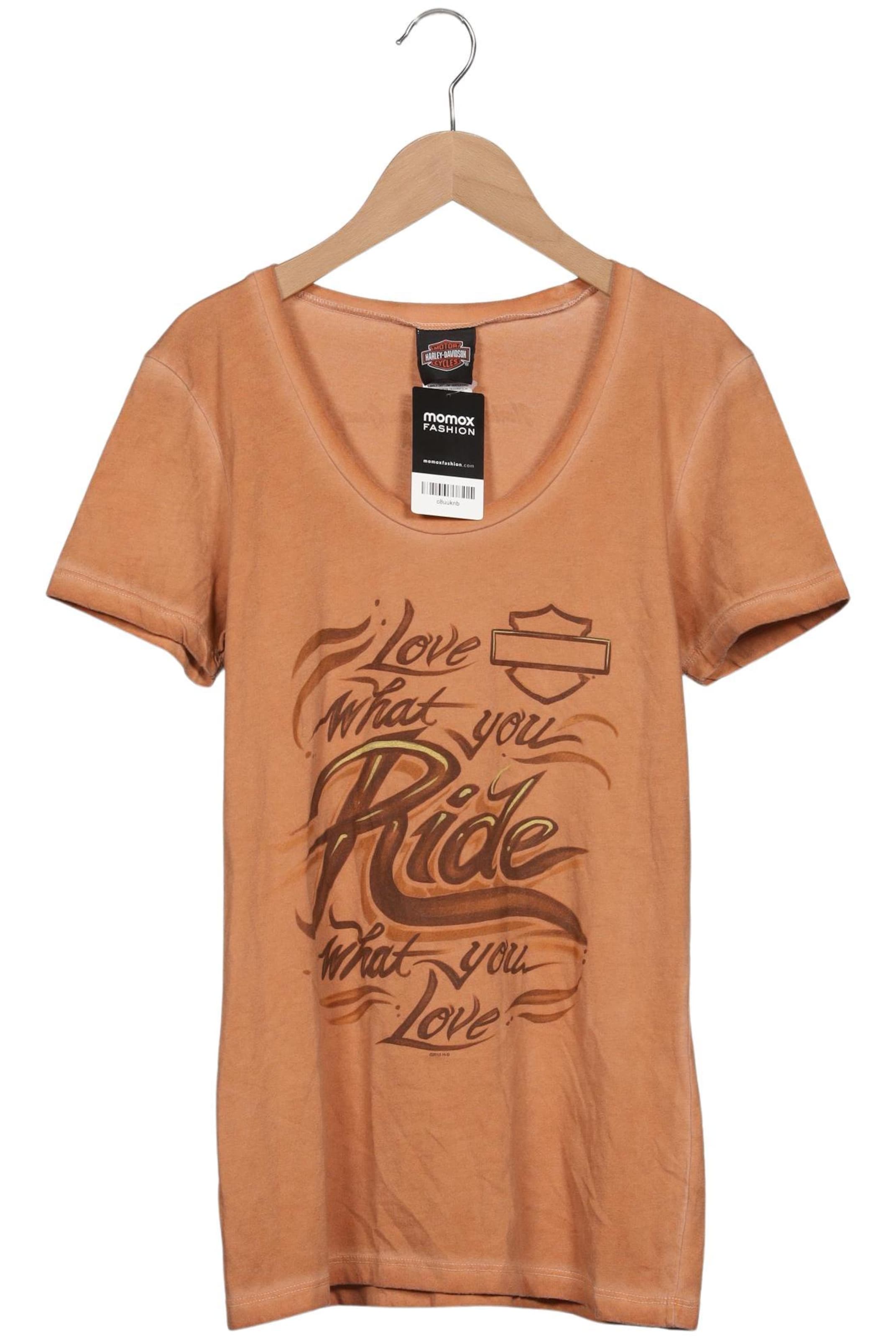 Harley Davidson Top & Shirt in S in Orange: front